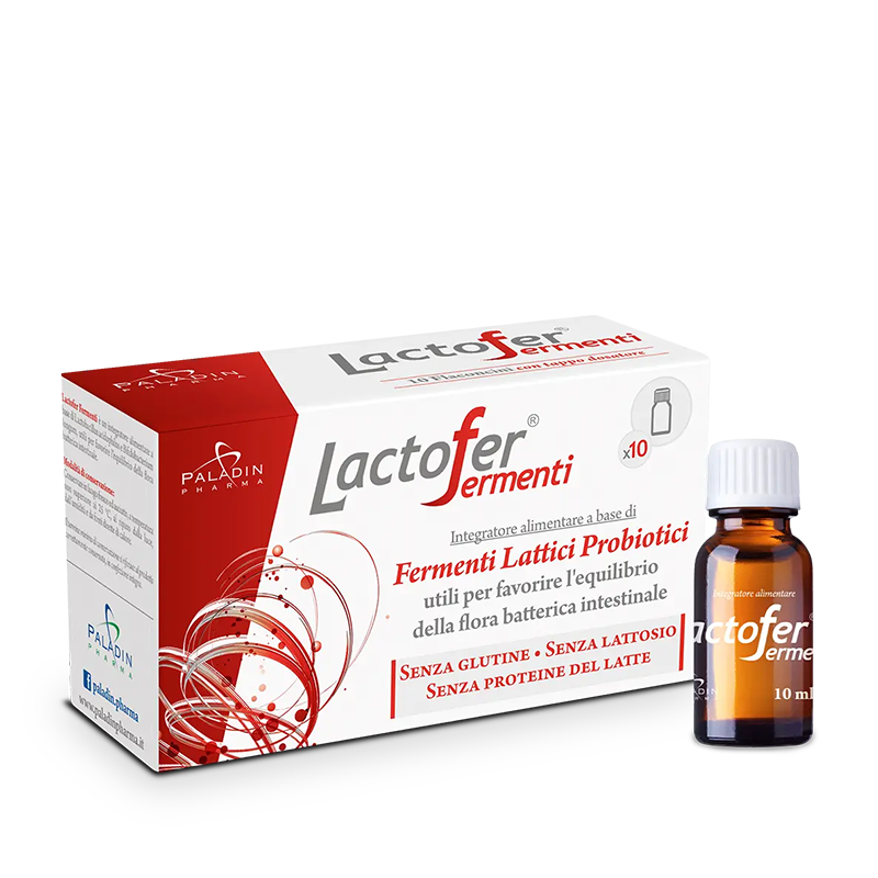 Paladin Пробиотик Lactofer 2 млрд. активни пробиотици,10 флакона х 10 ml