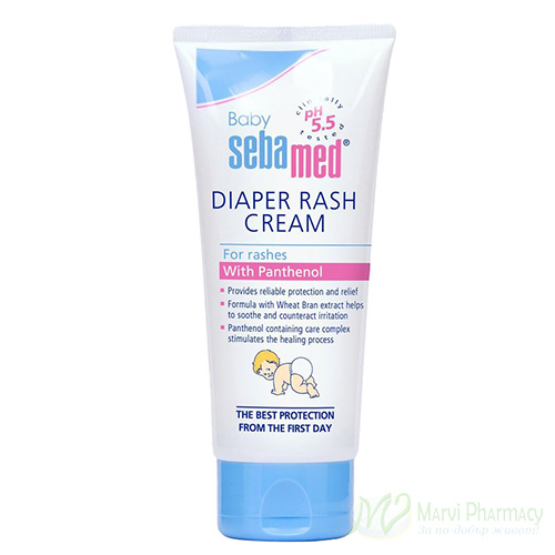 Sebamed Baby/Себамед Крем против подсичане (обриви) под пелените 100мл.