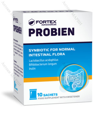 Probien / Пробиен, Синбиотик за нормална чревна флора, 10 сашета