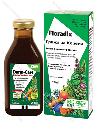 Floradix Darm-Care Грижа за Корема, 250 мл